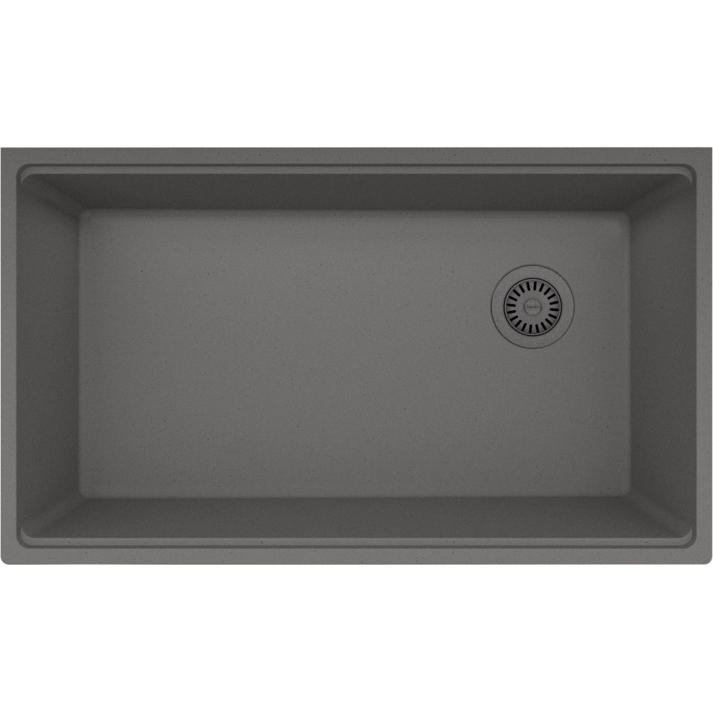 FRANKE MAG11031OW MARIS UM GRN SGL - OFFSET WASTE WITH STRAINER BASKET GRANITE COMPOSITE SINK