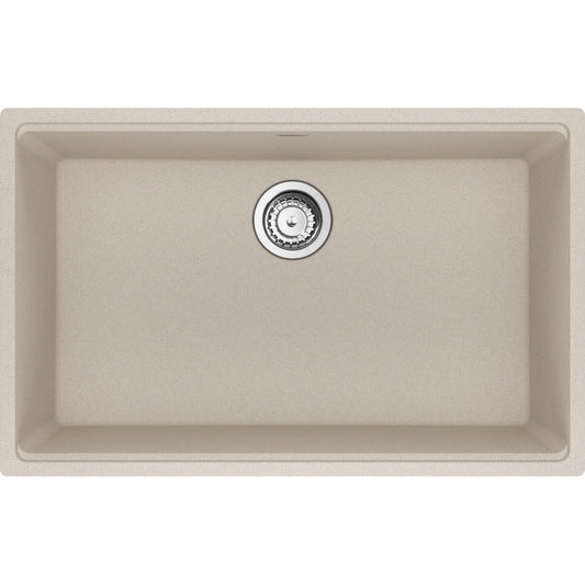FRANKE MAG11028 MARIS UM GRN SGL 33CAB WITH STRAINER BASKET GRANITE COMPOSITE SINK