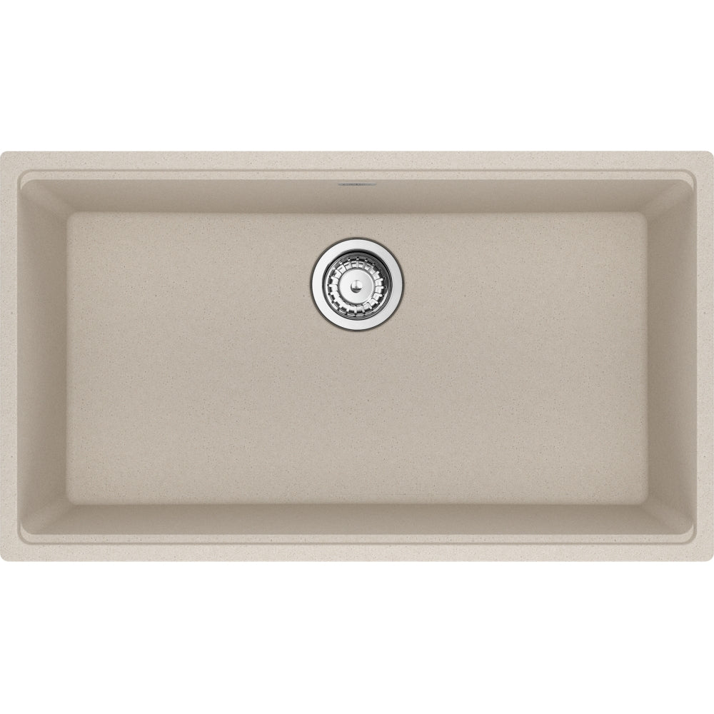 FRANKE MAG11029 MARIS UM GRN SGL 33CAB WITH STRAINER BASKET GRANITE COMPOSITE SINK