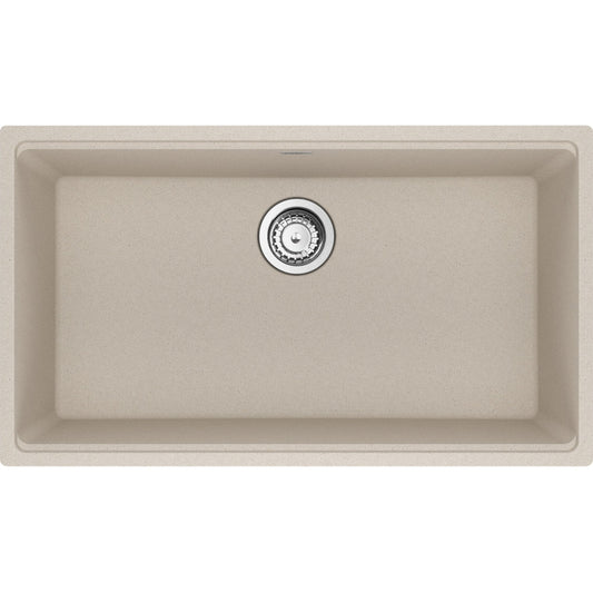 FRANKE MAG11029 MARIS UM GRN SGL 33CAB WITH STRAINER BASKET GRANITE COMPOSITE SINK