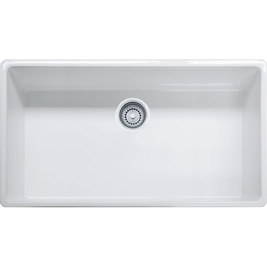 FRANKE FHK710-36 FARM HOUSE AF FC SGL 36CAB FIRECLAY SINK
