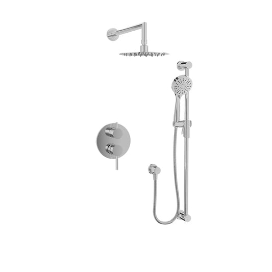 Complete pressure balanced shower kit