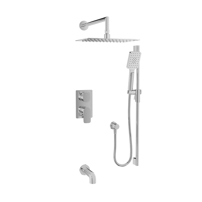 Complete pressure balanced shower kit