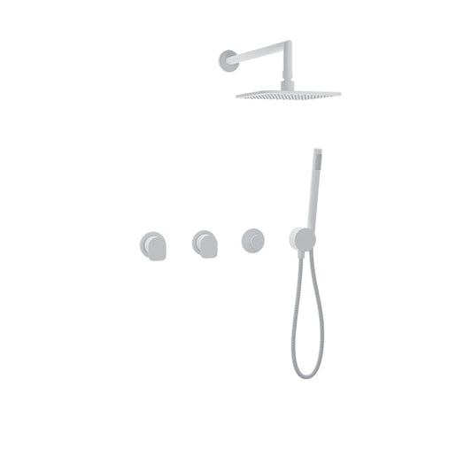 BARIL PRO-3302-04 Complete thermostatic shower kit