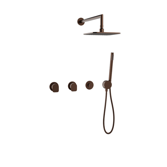 BARIL PRO-3302-04 Complete thermostatic shower kit