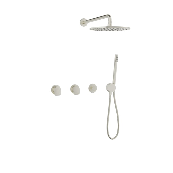 Complete thermostatic shower kit