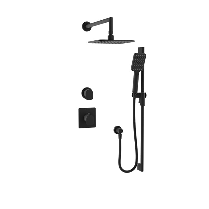 Complete thermostatic shower kit