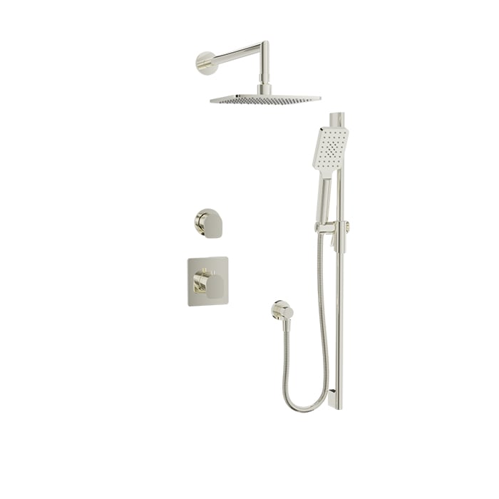 Complete thermostatic shower kit