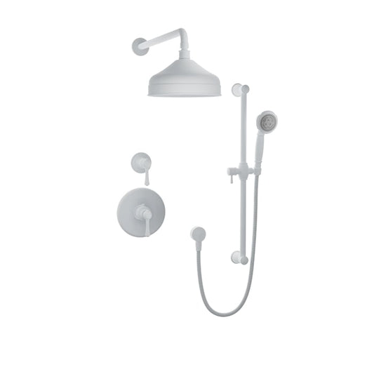 Complete thermostatic shower kit