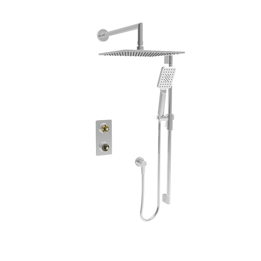 BARIL PRO-4202-80 Complete thermostatic pressure balanced shower kit (without handle)