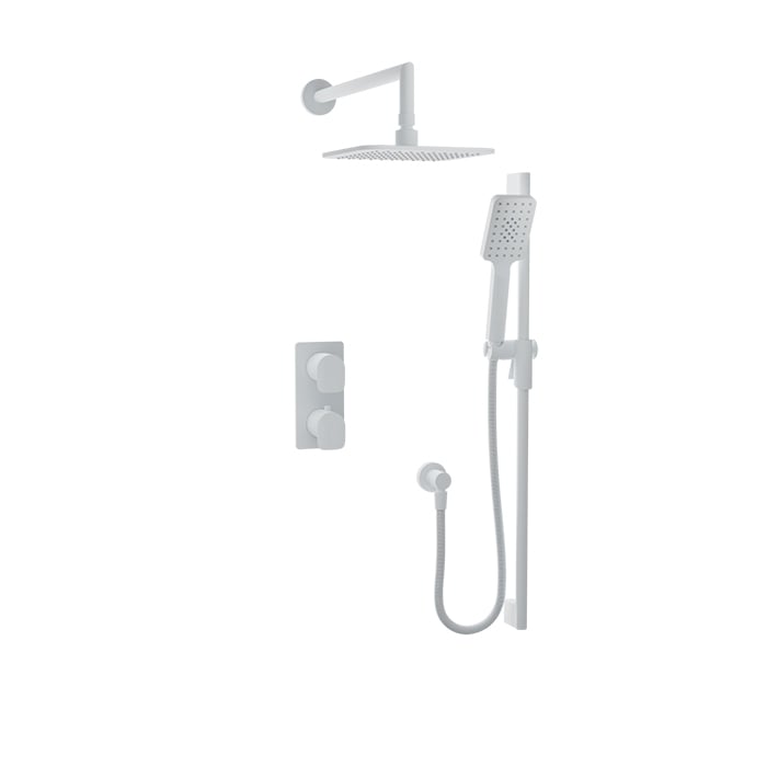 Complete thermostatic pressure balanced shower kit