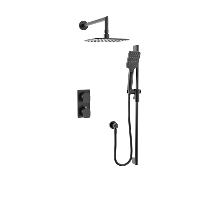 Complete thermostatic pressure balanced shower kit