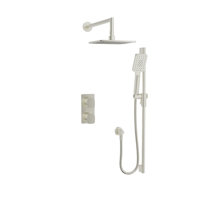 Complete thermostatic pressure balanced shower kit
