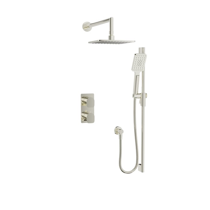 Complete thermostatic pressure balanced shower kit