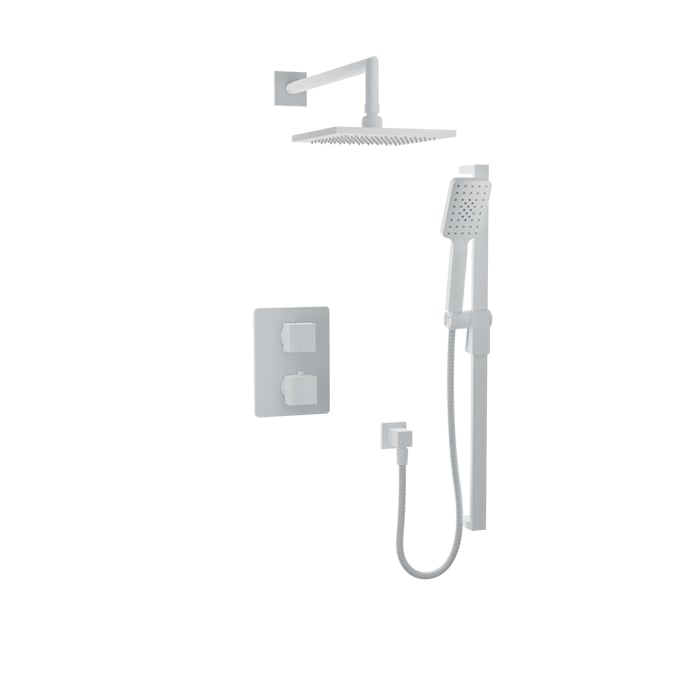 Complete thermostatic pressure balanced shower kit