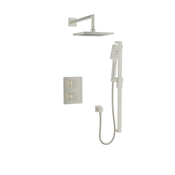 Complete thermostatic pressure balanced shower kit