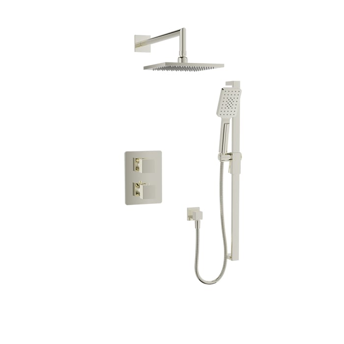 Complete thermostatic pressure balanced shower kit