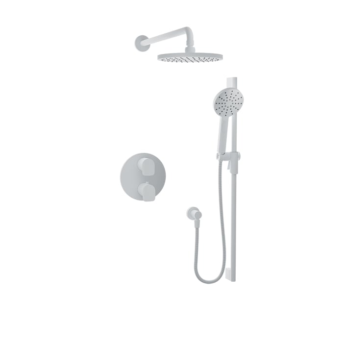Complete thermostatic pressure balanced shower kit