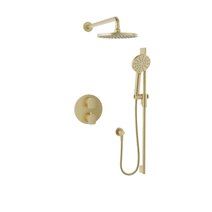 Complete thermostatic pressure balanced shower kit