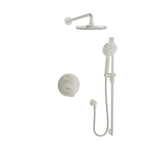 Complete thermostatic pressure balanced shower kit