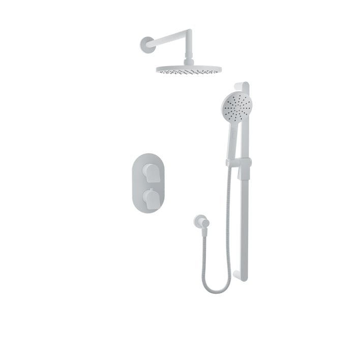 Complete thermostatic pressure balanced shower kit