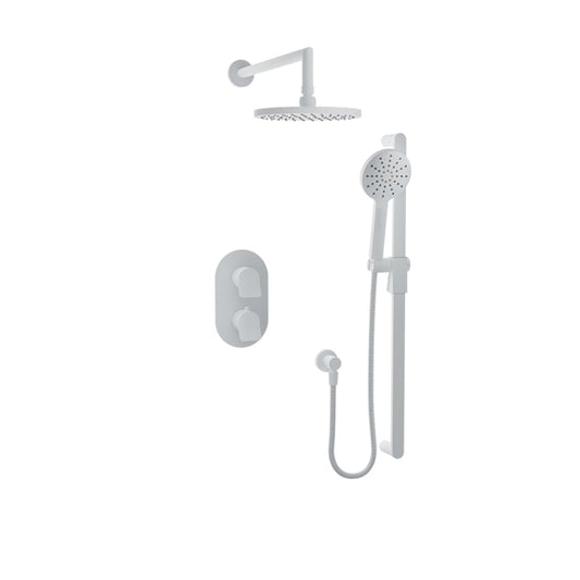Complete thermostatic pressure balanced shower kit