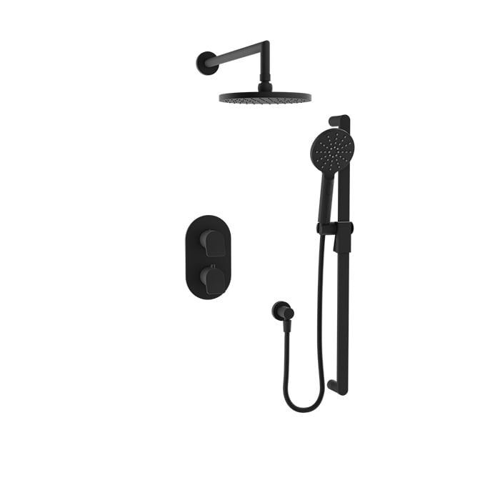 Complete thermostatic pressure balanced shower kit