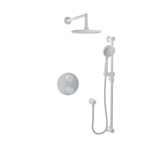 Complete thermostatic pressure balanced shower kit