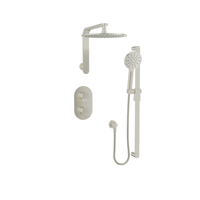 Complete thermostatic pressure balanced shower kit