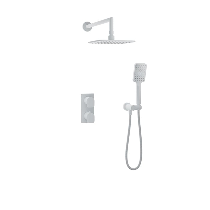 Complete thermostatic pressure balanced shower kit
