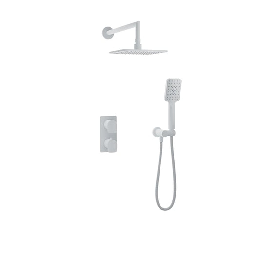Complete thermostatic pressure balanced shower kit