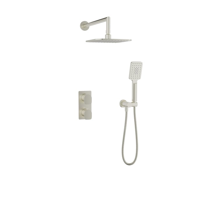 Complete thermostatic pressure balanced shower kit