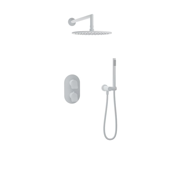 Complete thermostatic pressure balanced shower kit