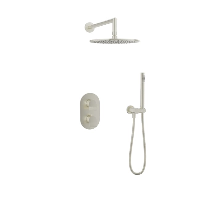 Complete thermostatic pressure balanced shower kit
