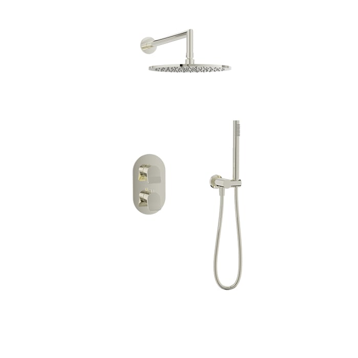 Complete thermostatic pressure balanced shower kit