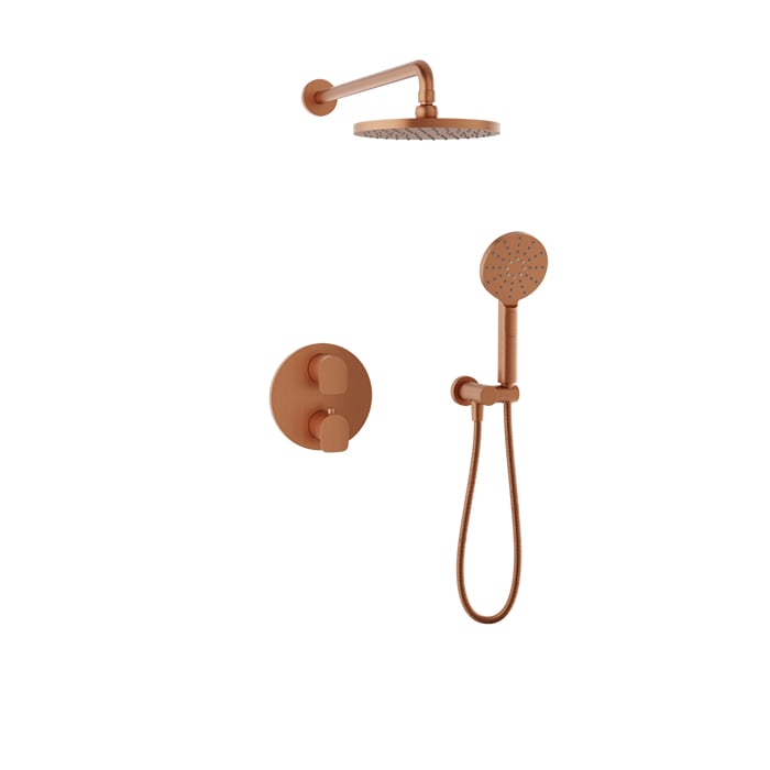 Complete thermostatic pressure balanced shower kit