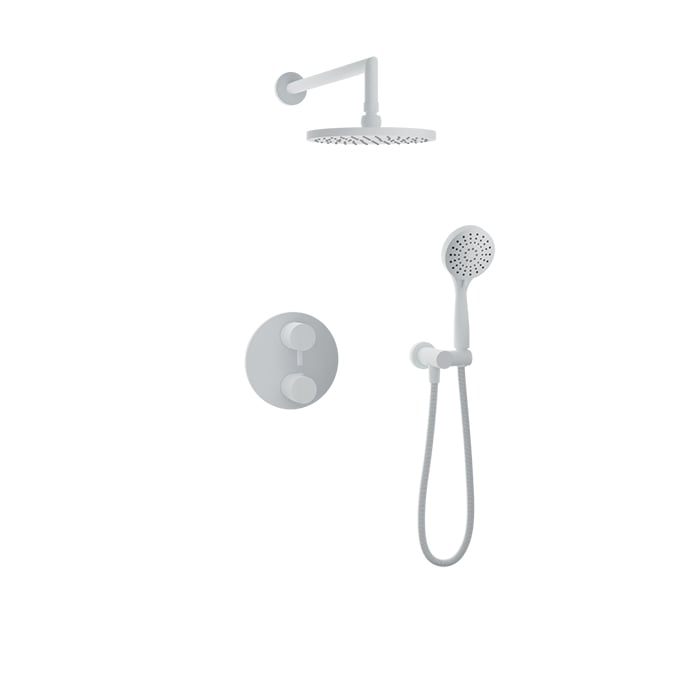 Complete thermostatic pressure balanced shower kit