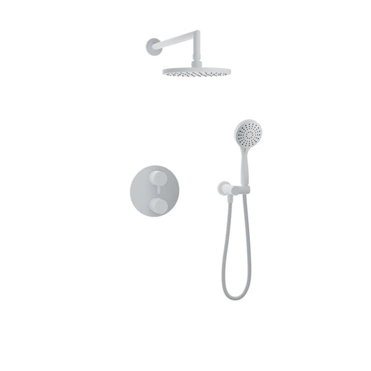 Complete thermostatic pressure balanced shower kit