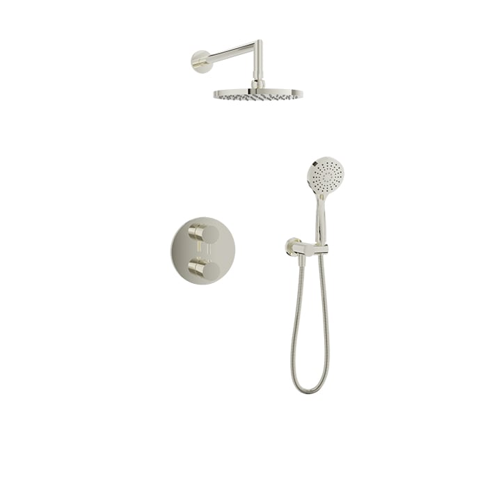 Complete thermostatic pressure balanced shower kit