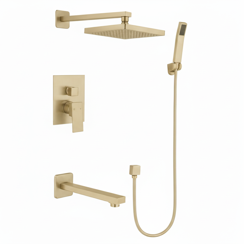 QUADRA Series PHHS | Shower & Bathtub Kit