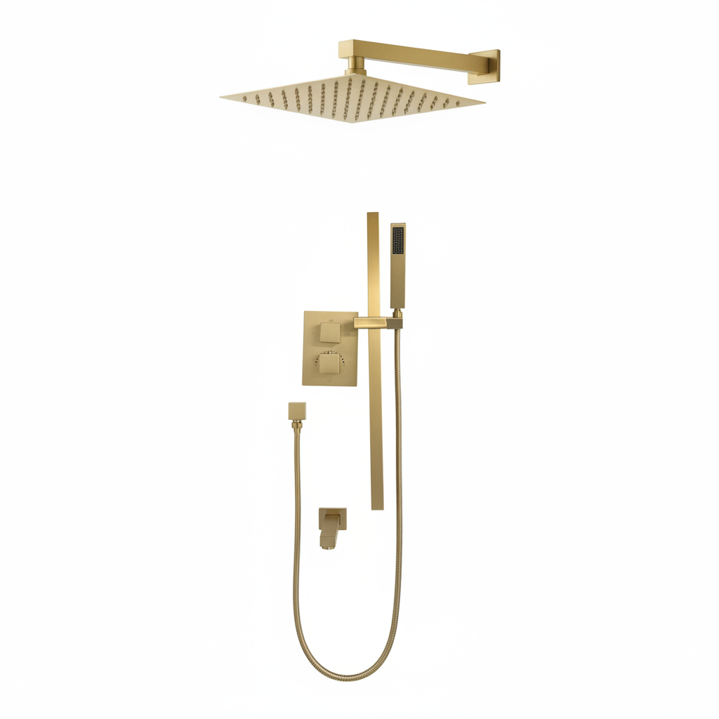 KBHHS-BG | Thermostatic Tub & Shower System