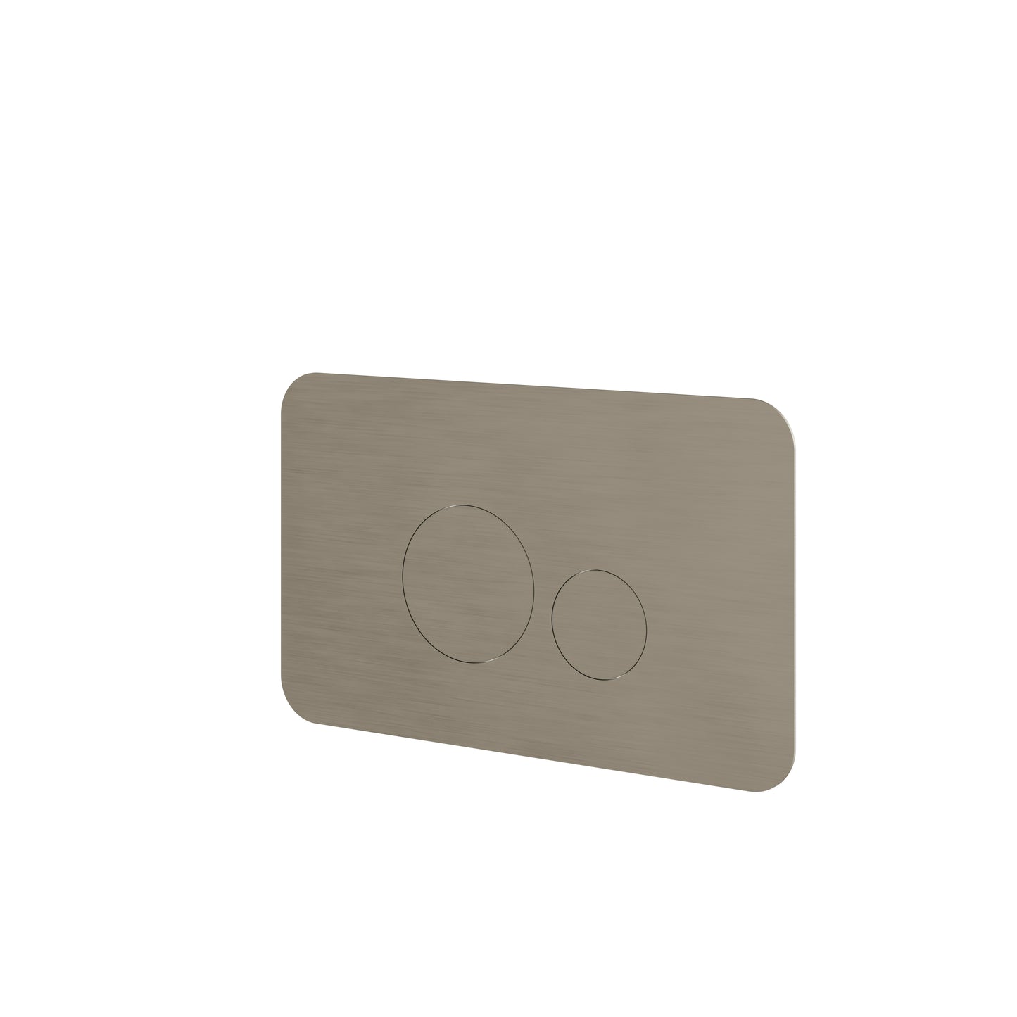 ROUND FLUSH PLATE FOR WALL CARRIER
