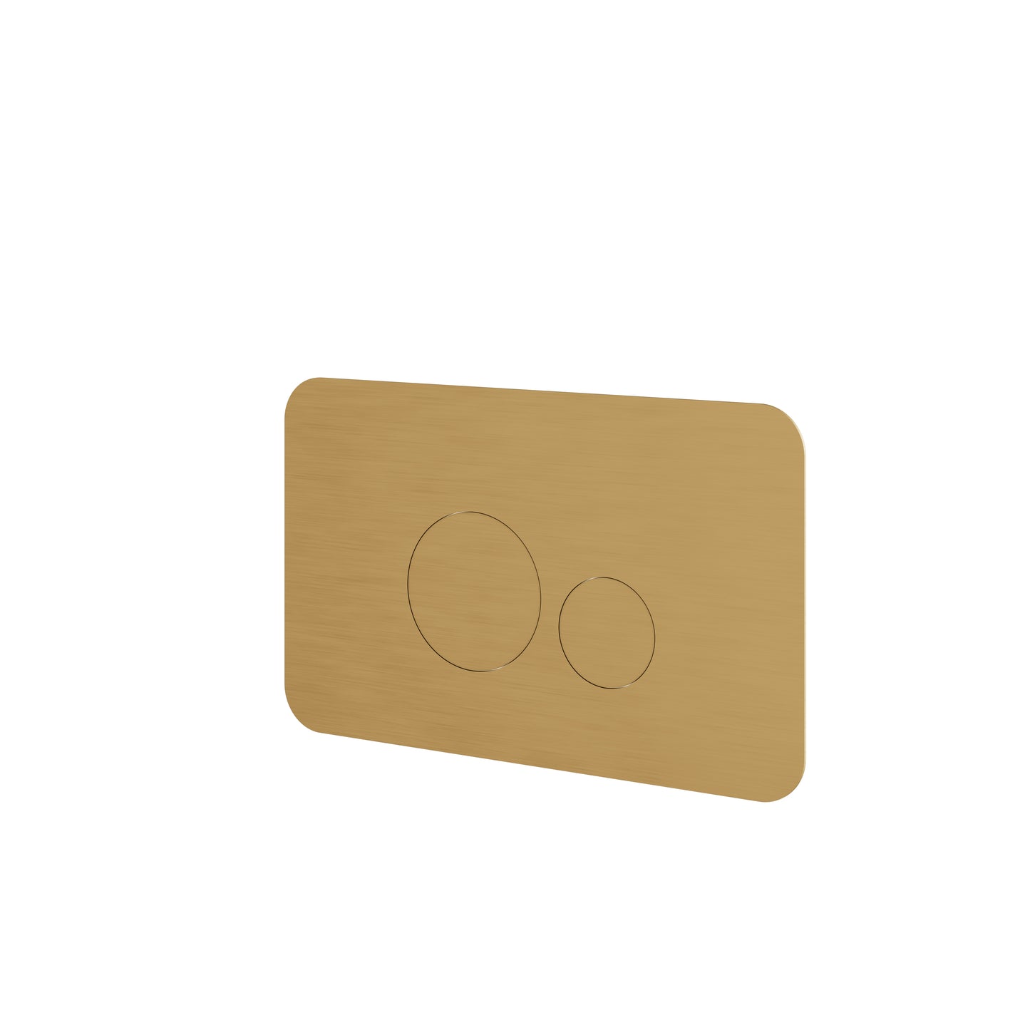 ROUND FLUSH PLATE FOR WALL CARRIER