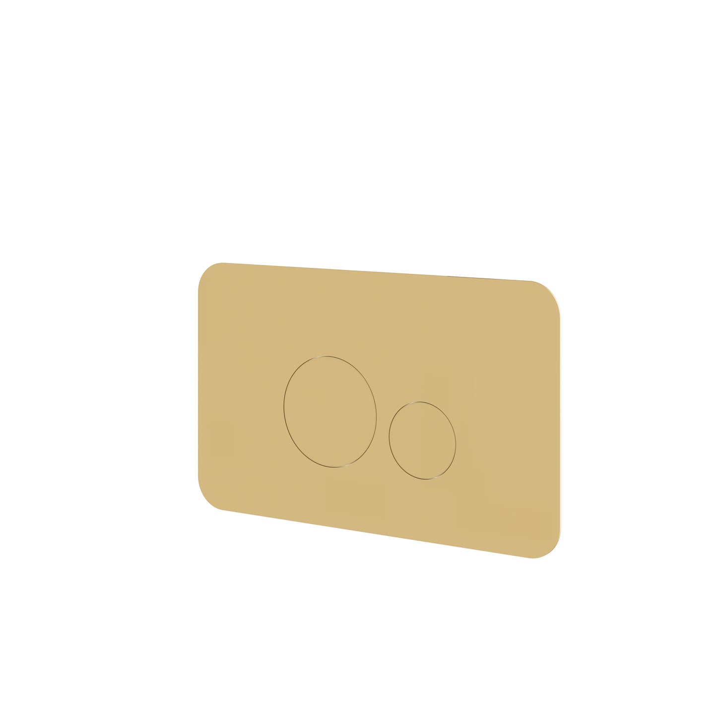 ROUND FLUSH PLATE FOR WALL CARRIER