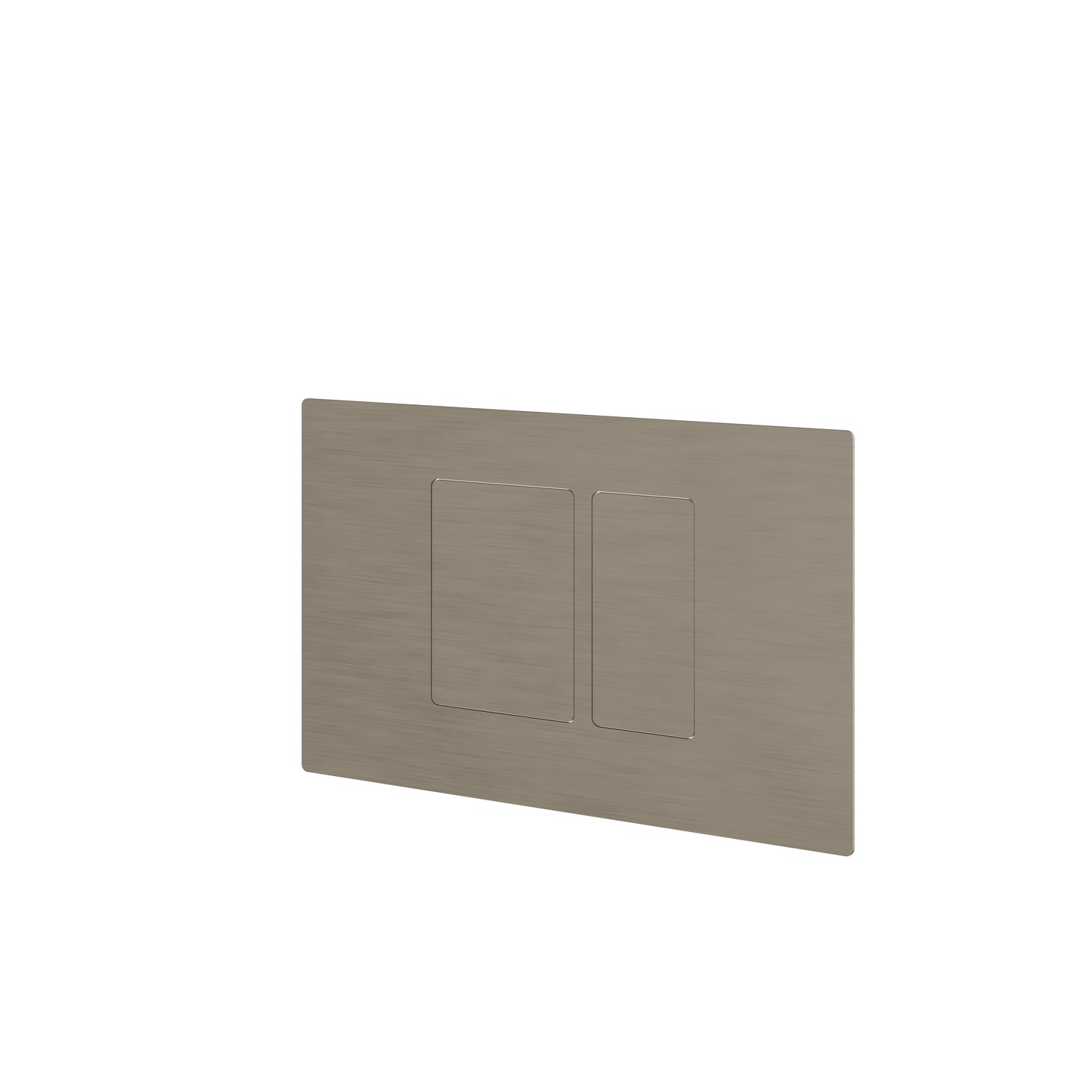 SQUARE FLUSH PLATE FOR WALL CARRIERS