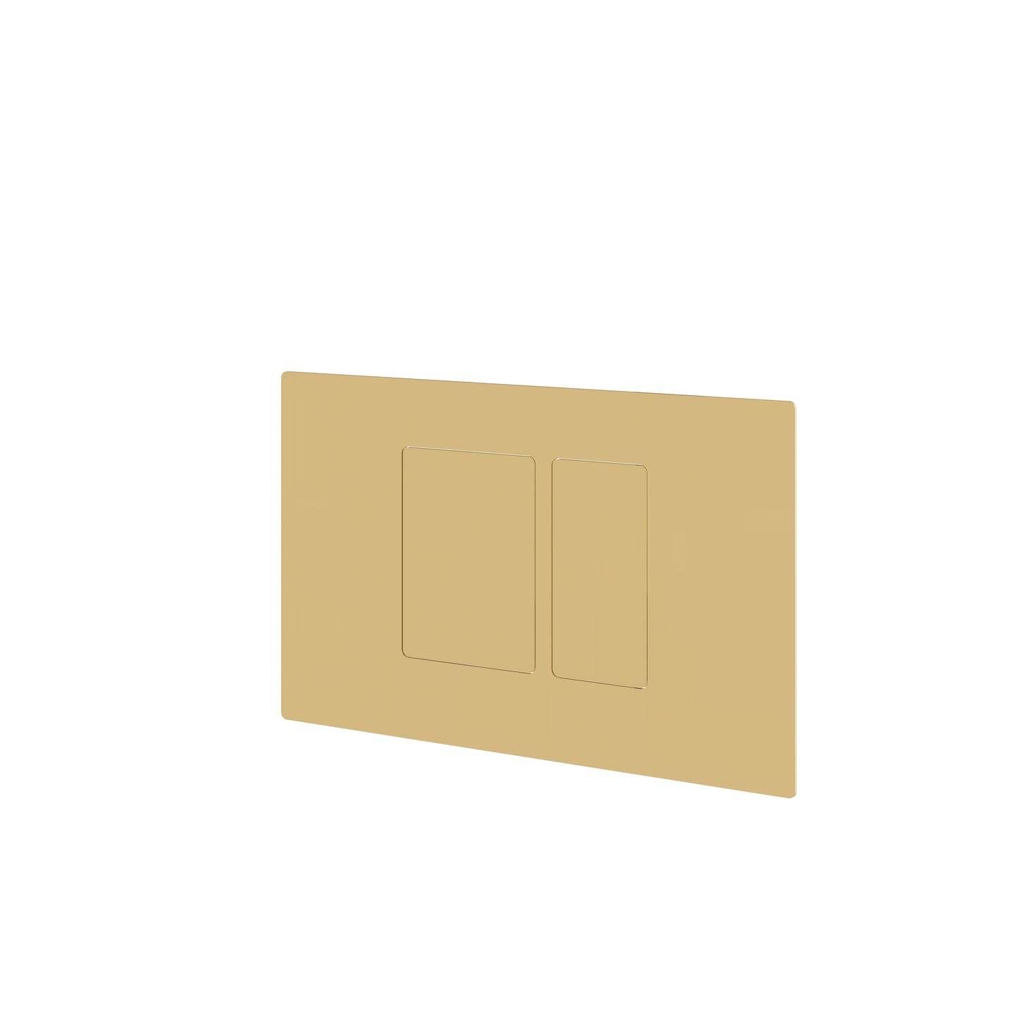 SQUARE FLUSH PLATE FOR WALL CARRIERS