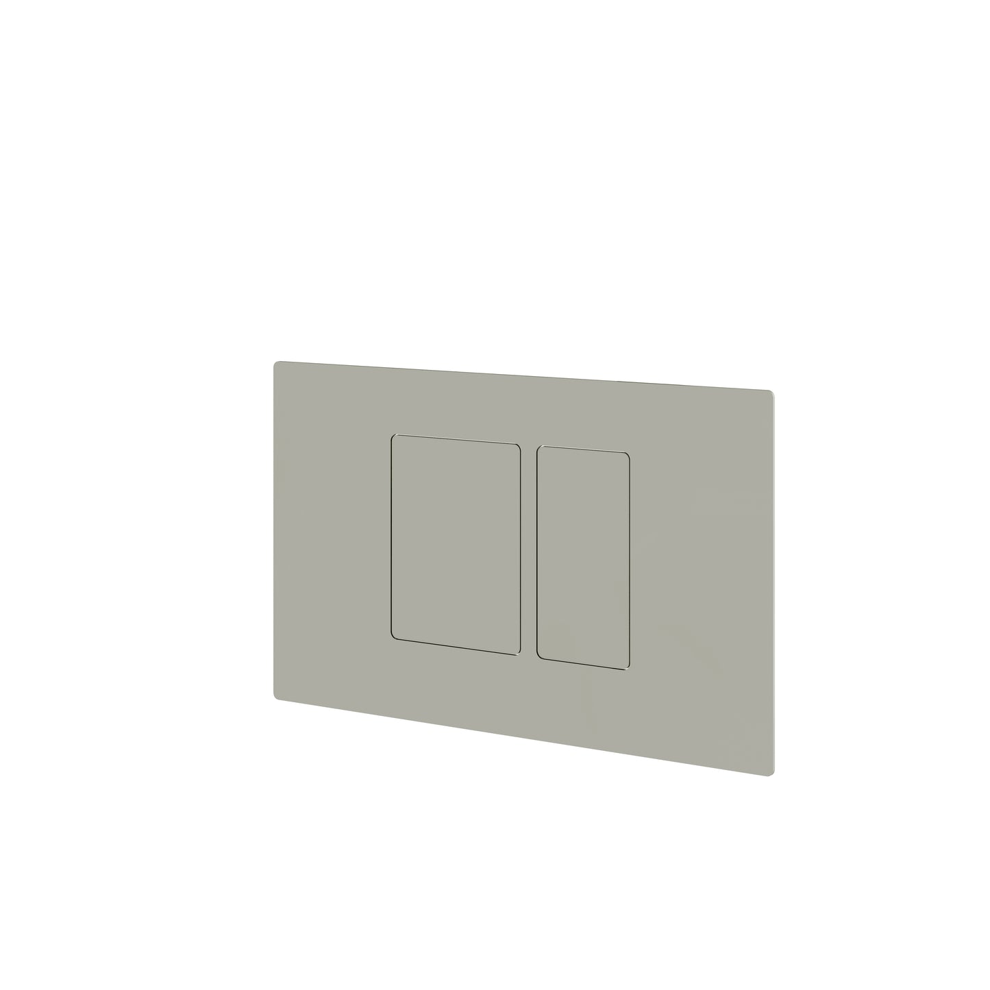 SQUARE FLUSH PLATE FOR WALL CARRIERS
