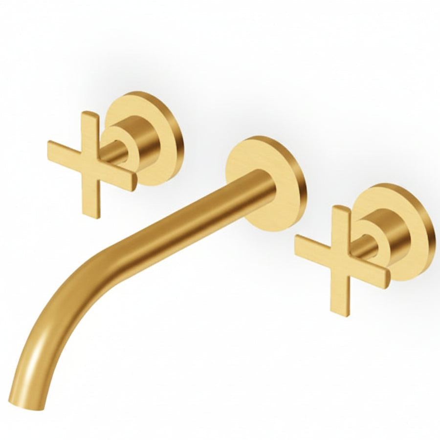 Zucchetti 3 Hole Wall-Mount Faucet