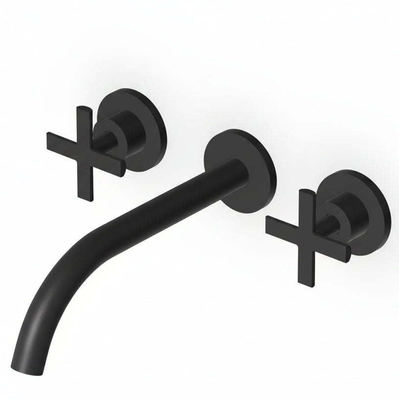 Zucchetti 3 Hole Wall-Mount Faucet