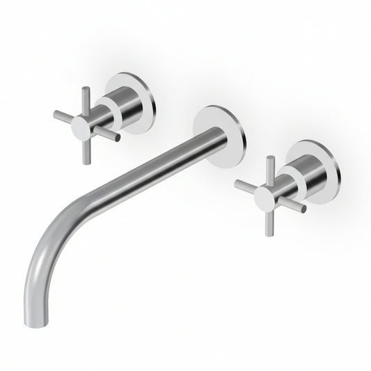 Zucchetti 3 Hole Wall-Mount Faucet